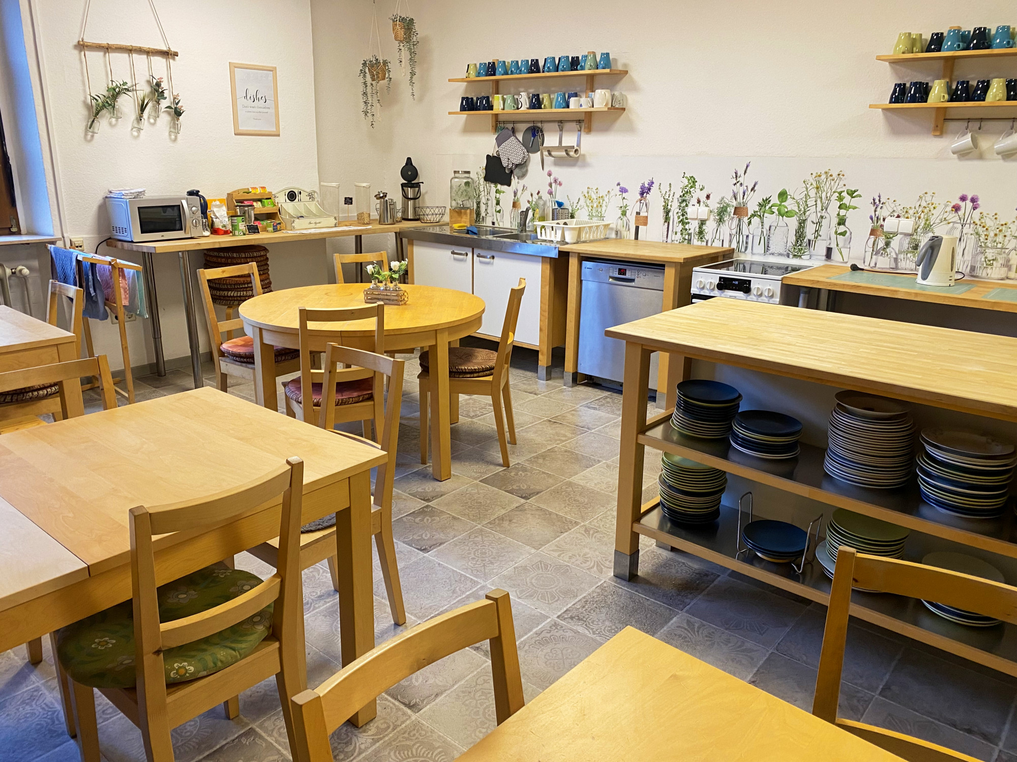 Steffis Hostel Heidelberg Selbstversorgerküche